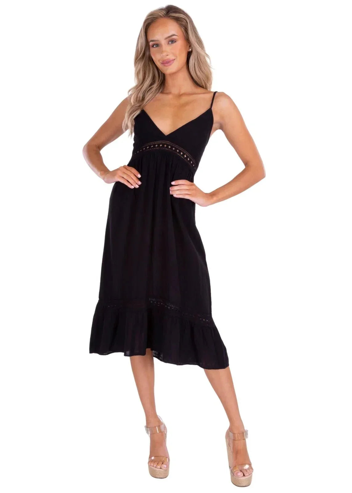 The Simone - Tiered Mini Dress