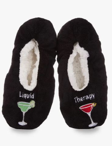 Liquid Therapy Sherpa Lined Slippers