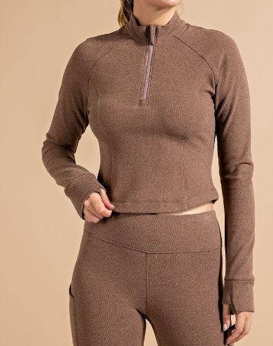 Super Soft Work-Out Wear Long Sleeve Top