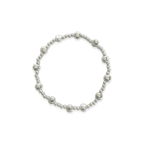 18K Beaded Stretch Bracelet - Heritage - Boutique.com