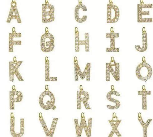 18K Gold Plated Initial Pendant Necklace toggle - Heritage - Boutique.com