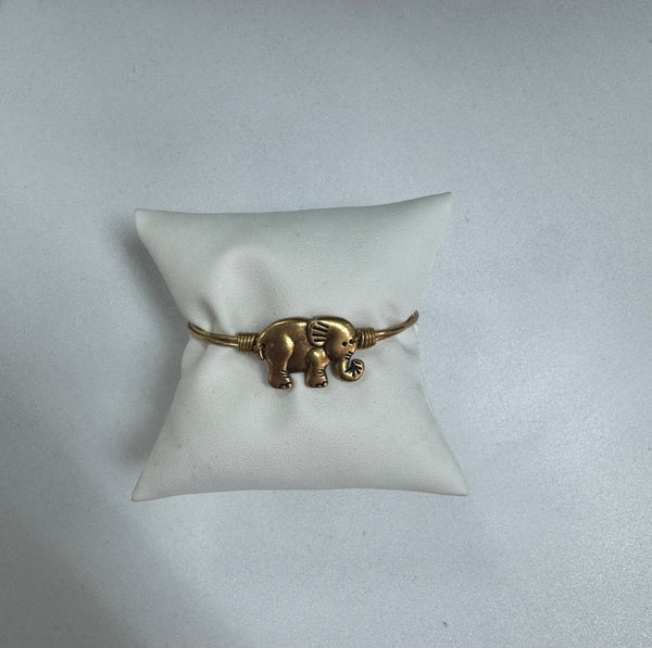 Luca and Danni Gold Elephant Bracelet