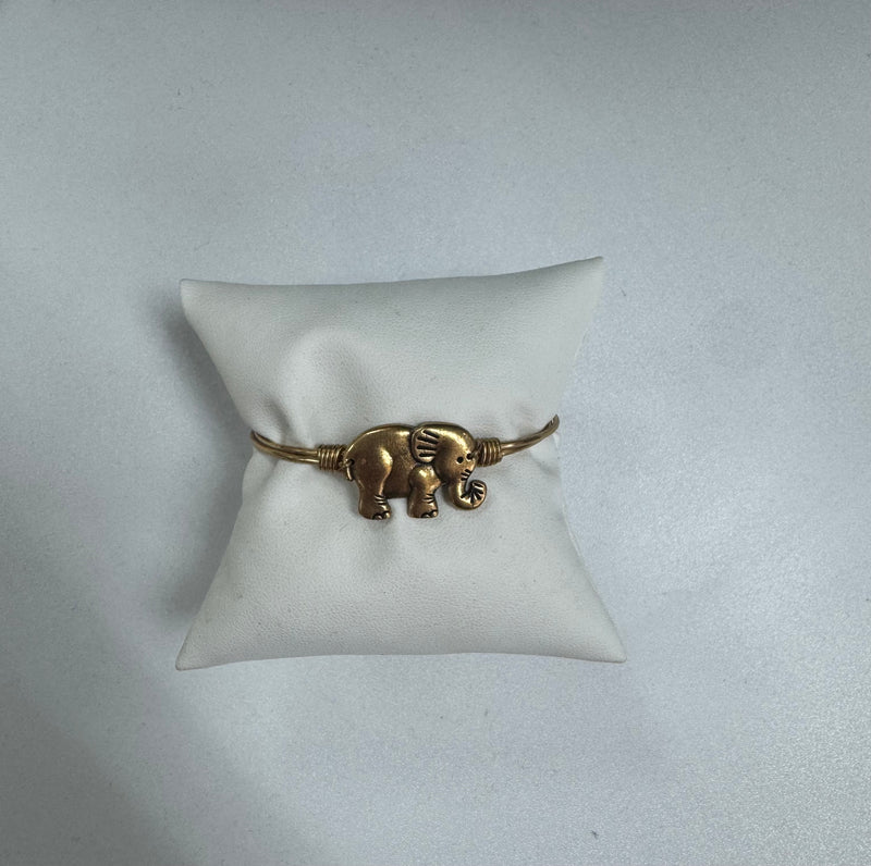 Luca and Danni Gold Elephant Bracelet