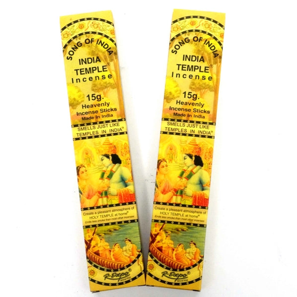 Song of India - India Temple Incense Sticks 15g