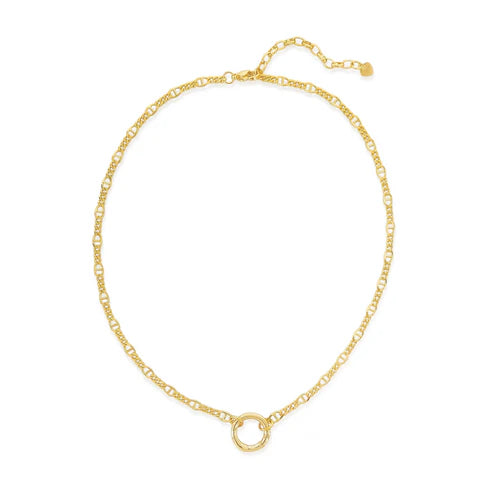 Mariner Modern Gold Chain with Spring Ring