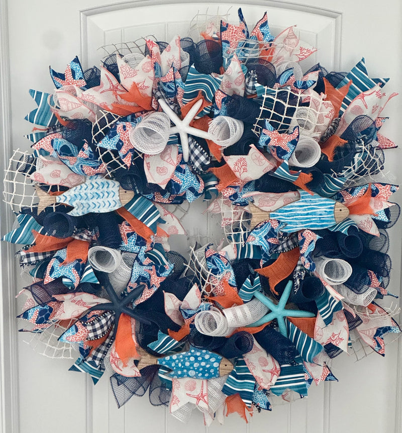 Beach Life Wreath