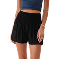 Black Sands Rayon High Waist Shorts