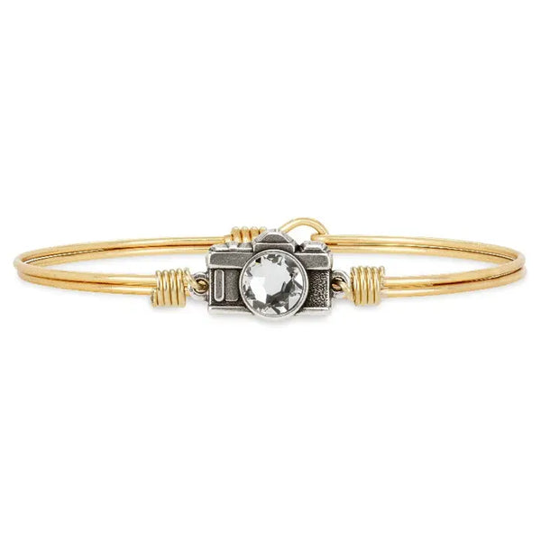 Luca and Danni Camera Bangle Bracelet