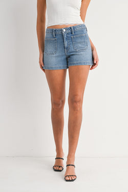 JBD Front Patch Pocket Shorts