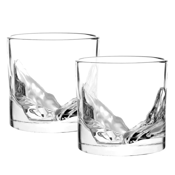 LIITON Grand Canyon Crystal Whiskey Glass Set Of 2