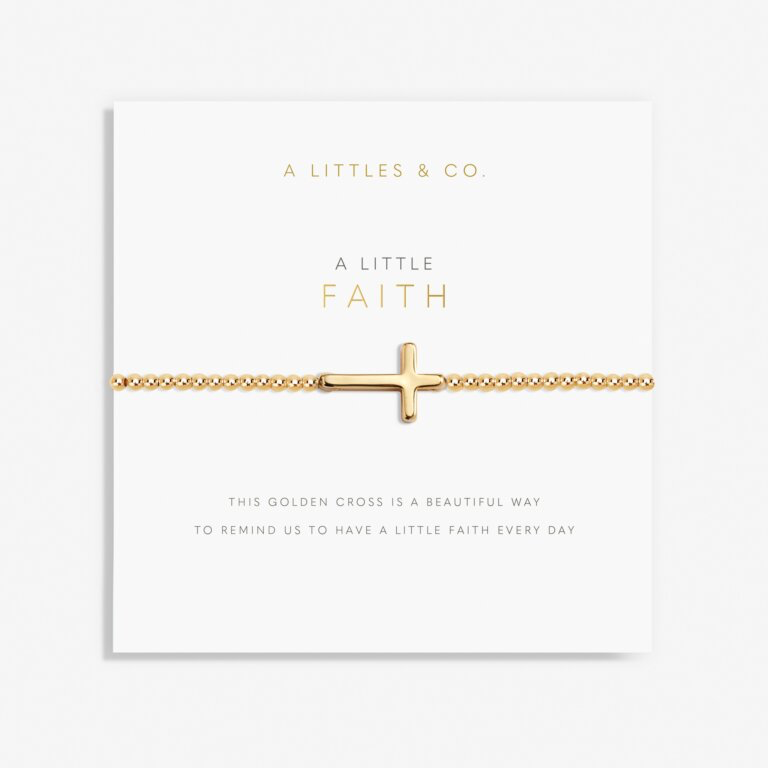 A Little Faith Gold Bracelet