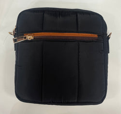 Chinese Laundry Black Puffer Bag With Strap