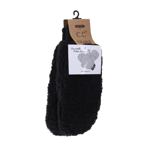 Fuzzy Lined Sherpa Gloves