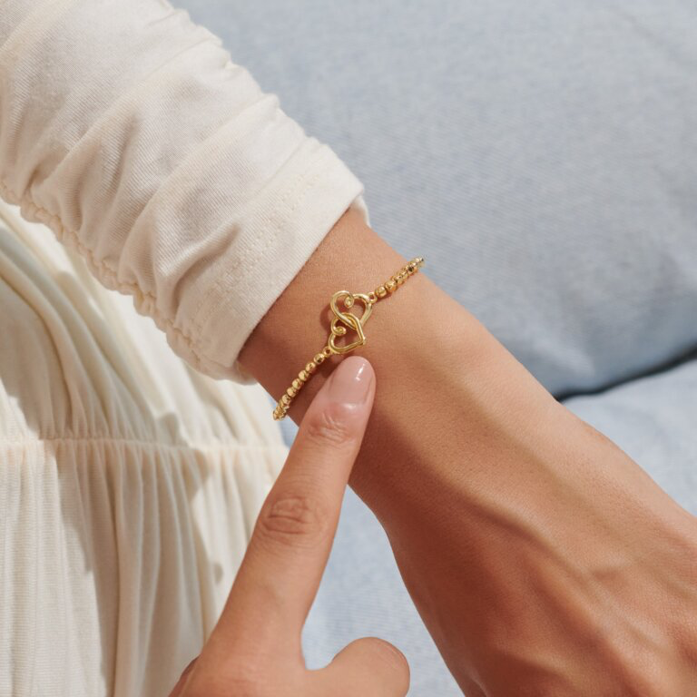 A Little Forever Yours 'So Very Proud Of You' Bracelet In Gold-Tone Plating