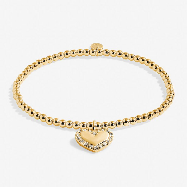 A Little 'Happy 60th Birthday' Bracelet in Gold-Tone Plating