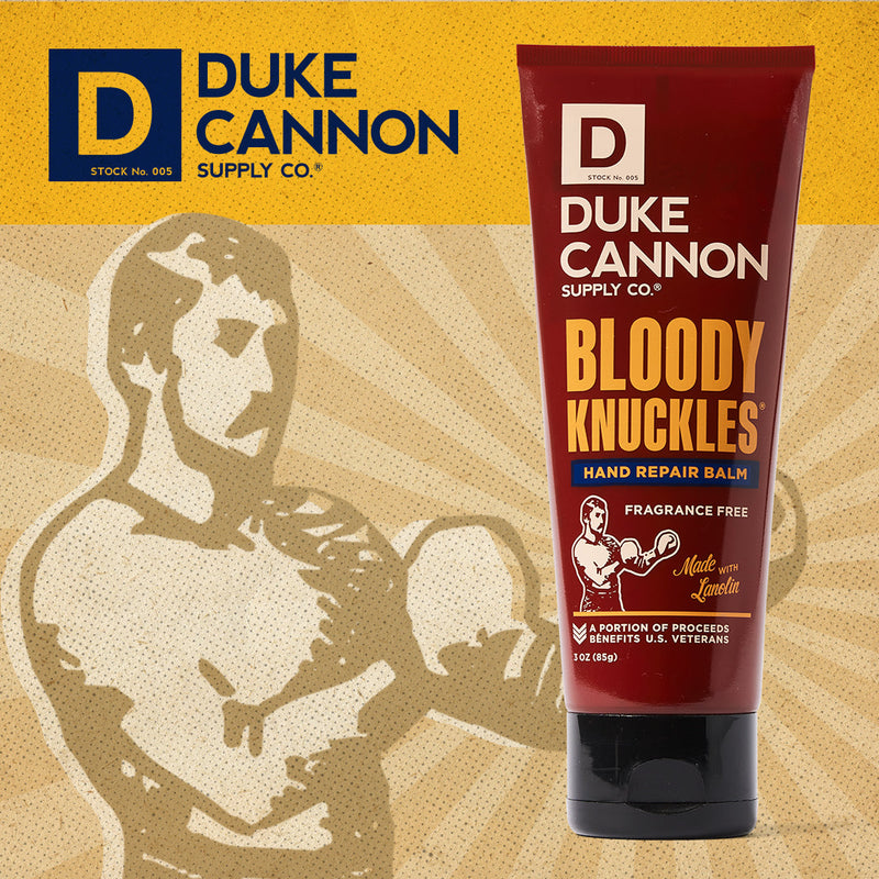 DUKE CANNON Bloody Knuckles Hand Repair Balm 3oz. Tube