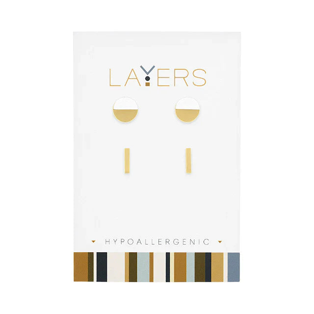 Layers Hypoallergenic Earrings