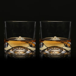 LIITON Denali Crystal Whiskey Glasses Set Of 2