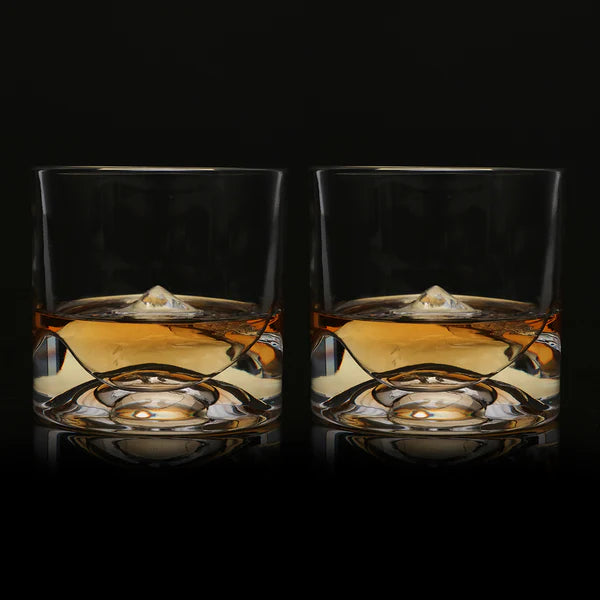 LIITON Denali Crystal Whiskey Glasses Set Of 2