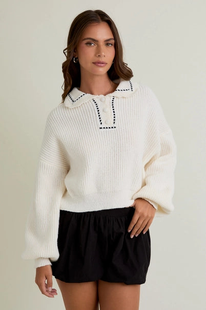 Le Lis Knit Sweater