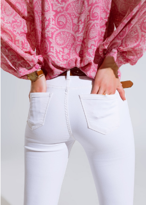 Q2 High Rise Basic Flare Jeans