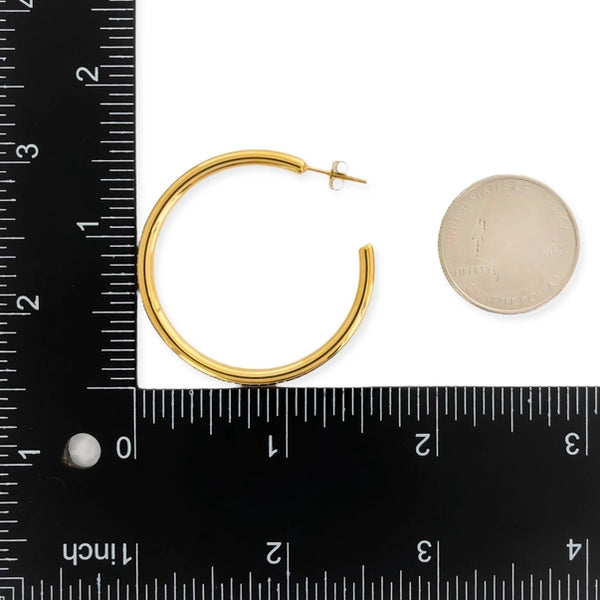 Large Hoop - Water Resistant