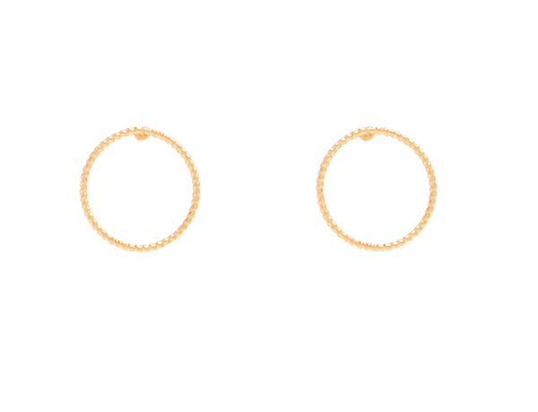 Gold Mini Huggie Hoops