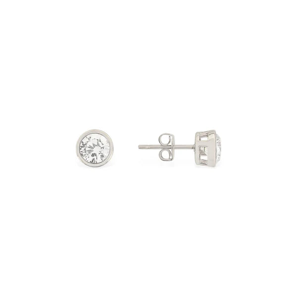 CZ Stud Water Resistant Earrings