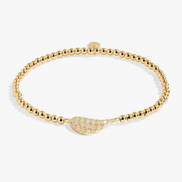 A Little 'Angel' Bracelet in Gold - Tone Plating - Heritage - Boutique.com