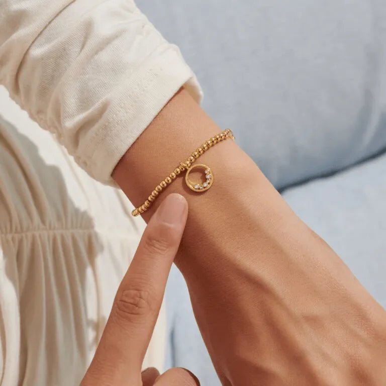 A Little 'Courage' Bracelet In Gold - Tone Plating - Heritage - Boutique.com