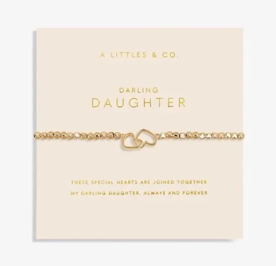 A Little Darling Daughter Gold Bracelet - Heritage - Boutique.com
