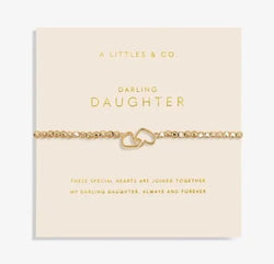 A Little Darling Daughter Gold Bracelet - Heritage-Boutique.com