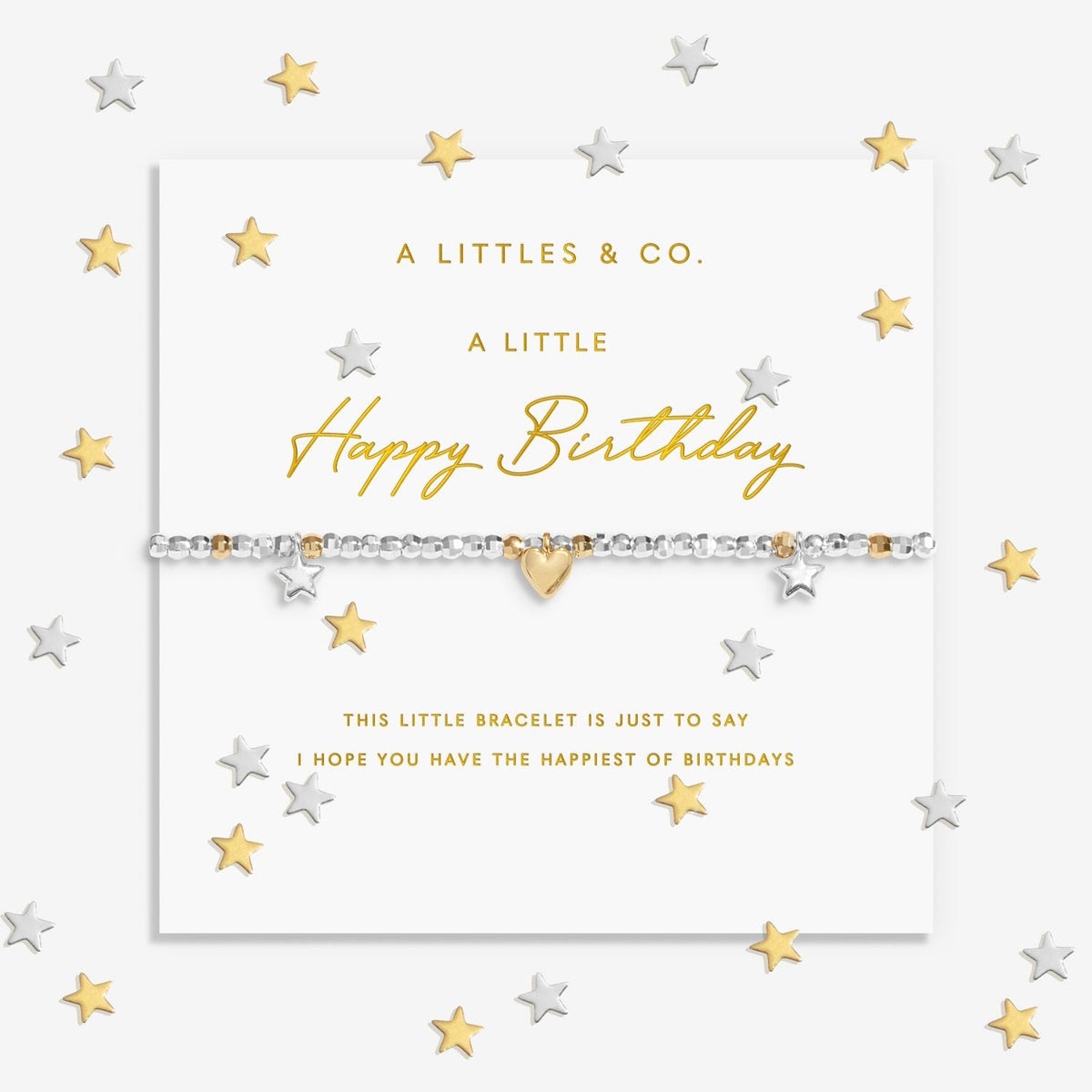 A Little 'Happy Birthday' Bracelet - Sparkle Confetti - Heritage-Boutique.com