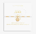 A Little June Moonstone Birthstone Bracelet - Heritage - Boutique.com