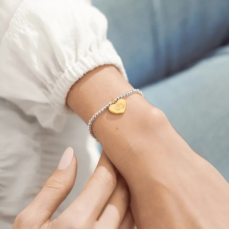 A Little 'Love, Peace And Yoga' Bracelet - Heritage - Boutique.com