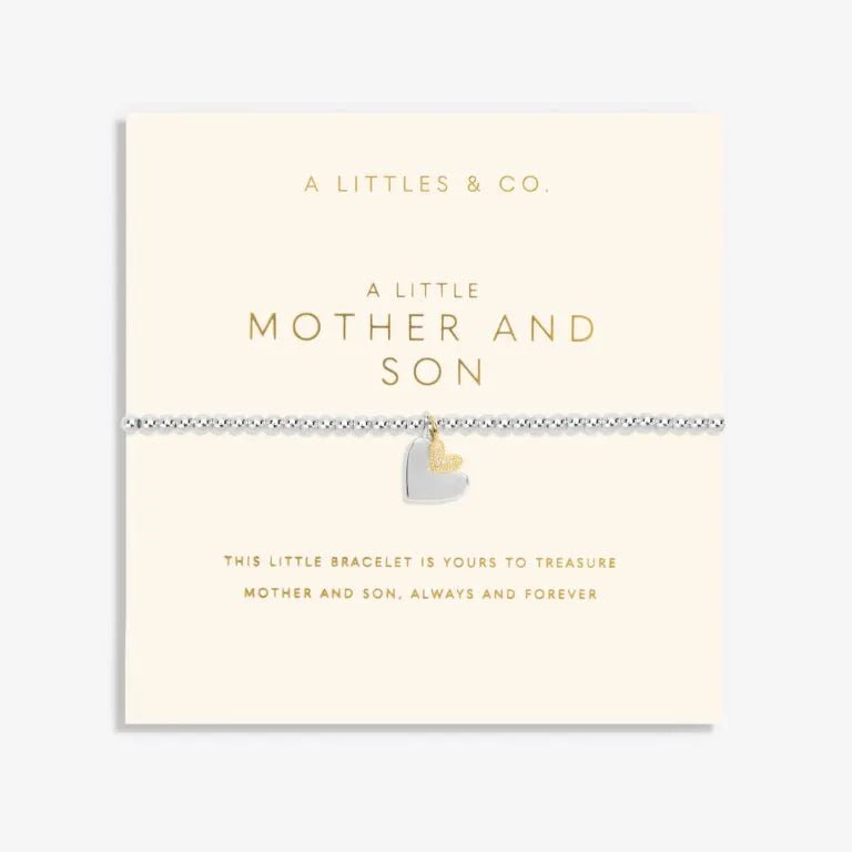 A Little 'Mother And Son' Bracelet In Silver Plating - Heritage - Boutique.com