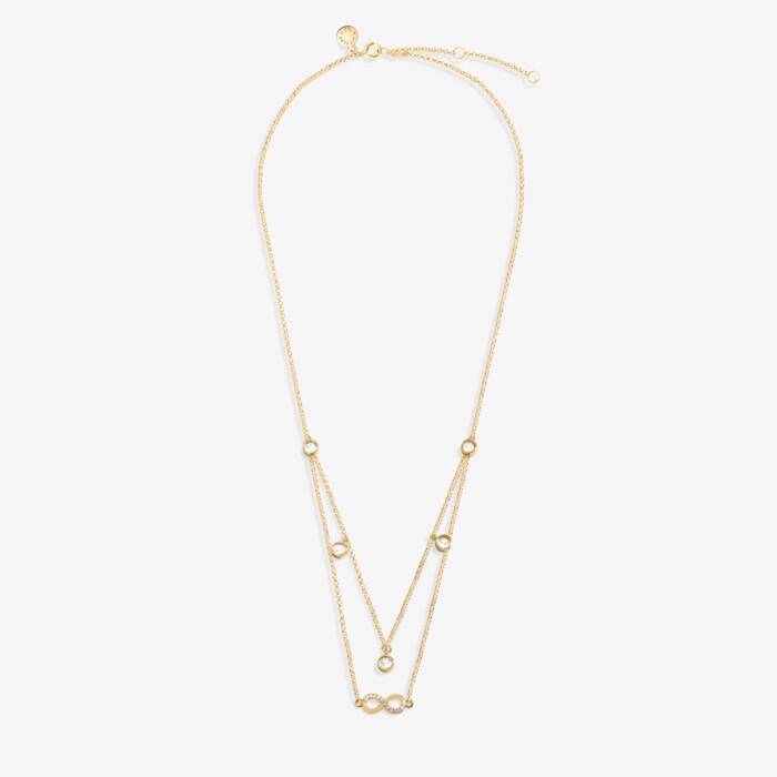 A Little's & Co. Lumia Infinity Necklace - Heritage - Boutique.com