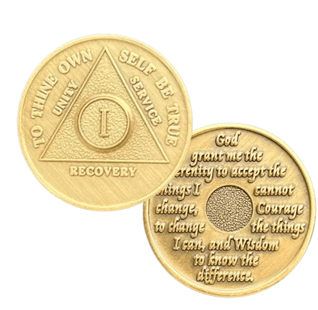 AA Recovery Month Chips - Heritage - Boutique.com