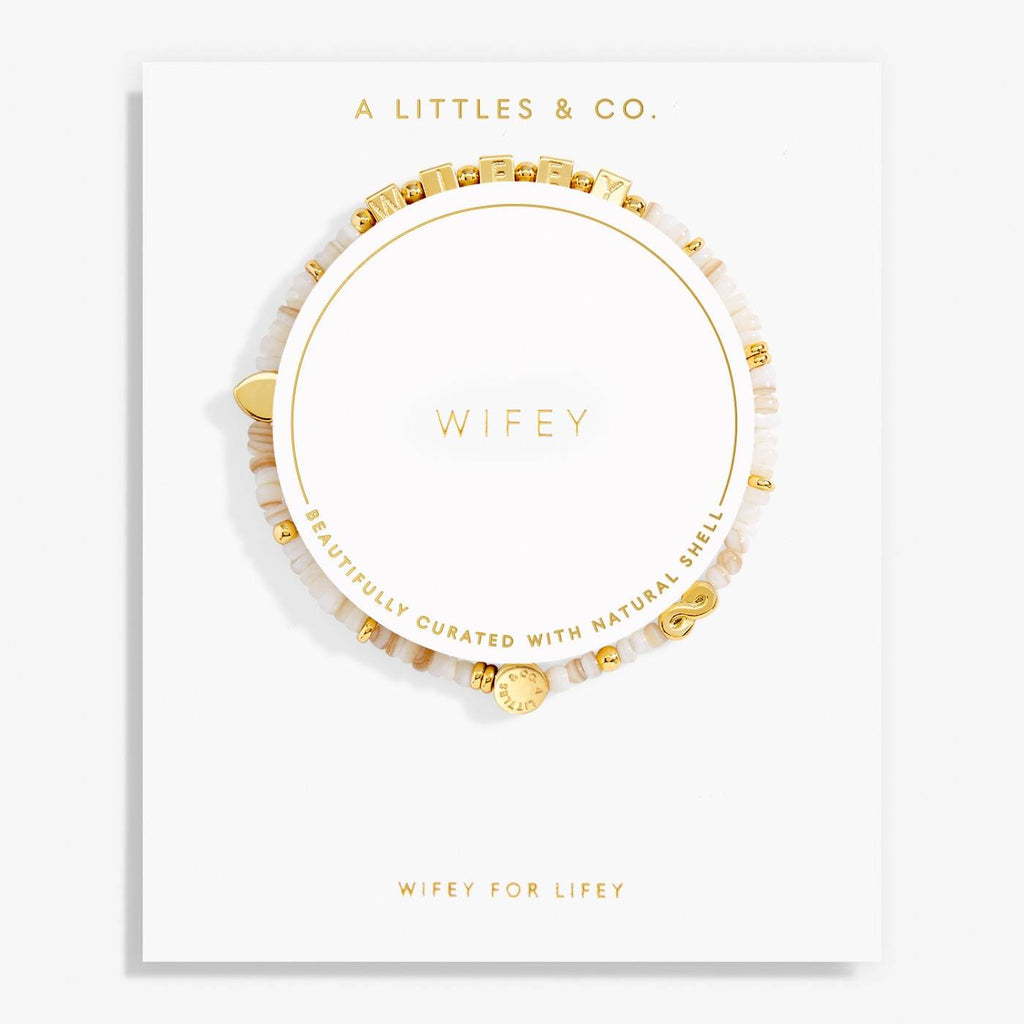 Bridal Happy Little Moments 'Wifey' Bracelet