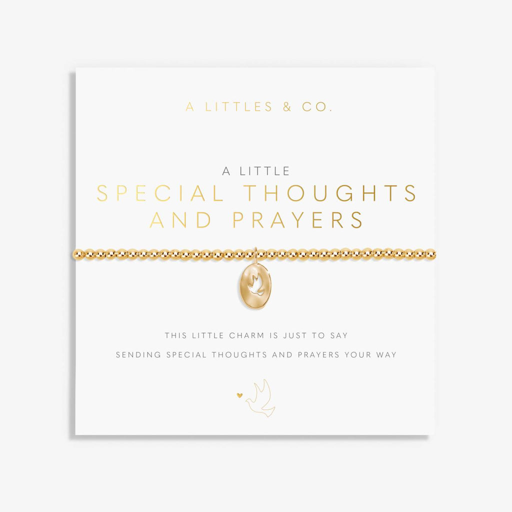 A Little 'Special Thoughts And Prayers' Bracelet In Gold-Tone Plating
