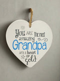 Amazing Grandpa Plaque - Heritage - Boutique.com