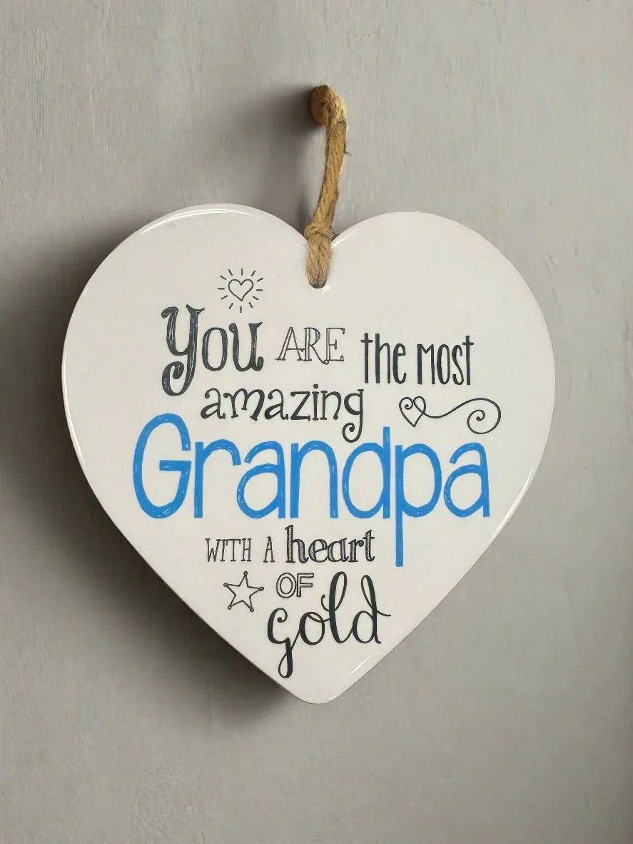 Amazing Grandpa Plaque - Heritage - Boutique.com