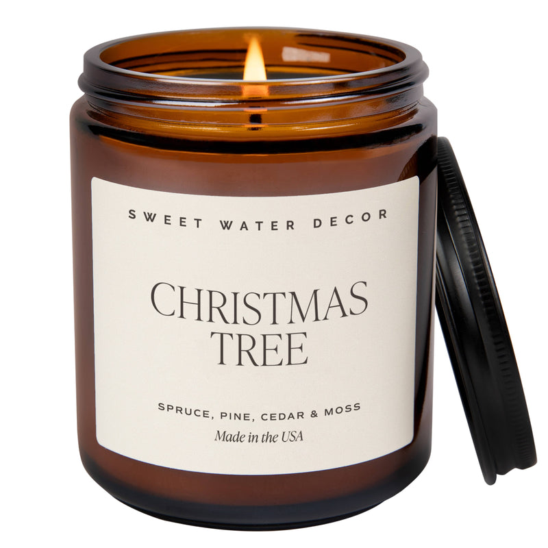 Christmas Tree 9 oz Soy Candle - Christmas Decor & Gifts