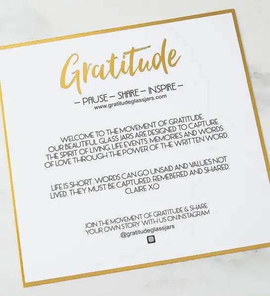 Baby Wishes Gratitude Jar - Heritage-Boutique.com