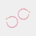 Bamboo Hoop Earrings 18K Plated - Heritage - Boutique.com