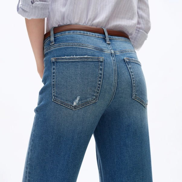 Bayeas Low Rise Straight Leg Denim Jeans - NEW ARRIVAL - Heritage - Boutique.com