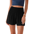 Black Sands Rayon High Waist Shorts - Heritage-Boutique.com