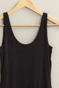Black Scoop Neck Tank Top - Heritage - Boutique.com