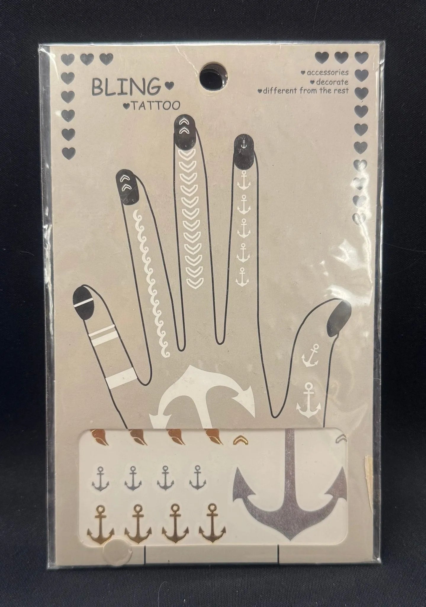 Bling Tattoo Anchors - Heritage - Boutique.com