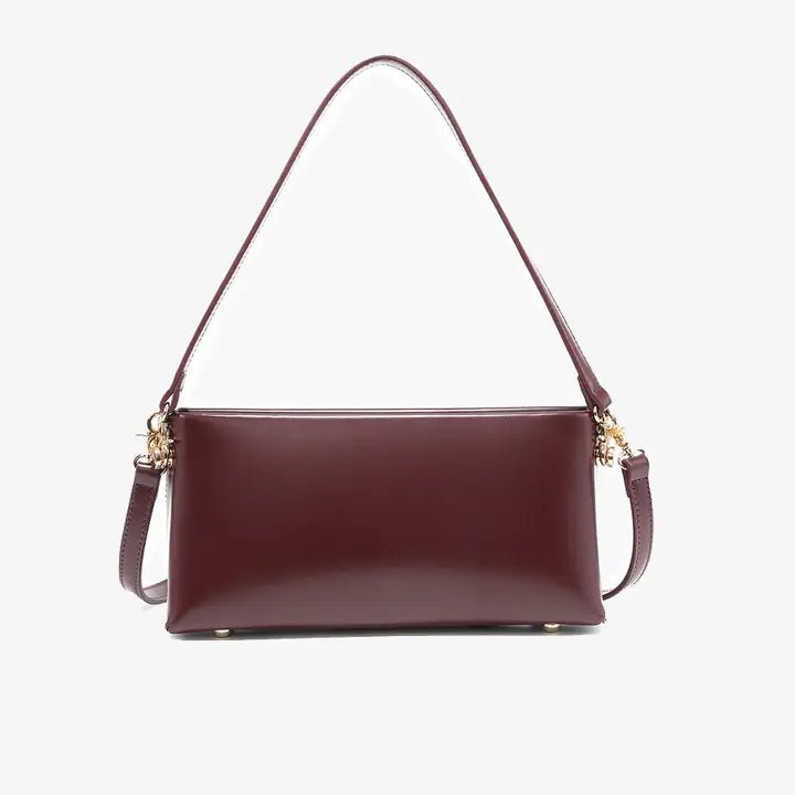 Brooklyn Rectangular Baguette Shoulder Bag - Heritage-Boutique.com